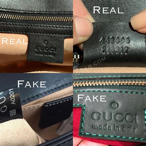 gucci original vs fake sh|check gucci serial number.